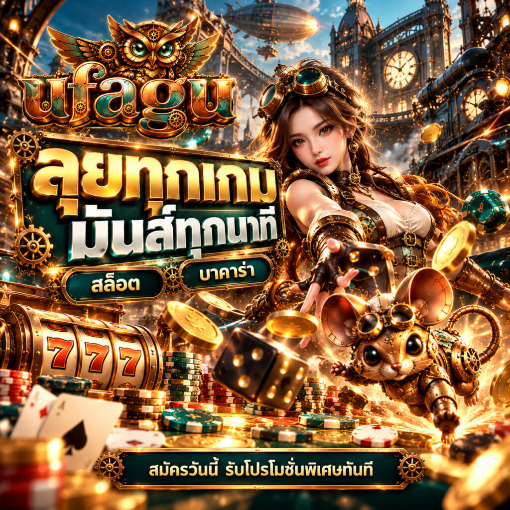 ufagu สล็อตออนไลน์ บาคาร่า ลุยทุกเกม มันส์ทุกนาที